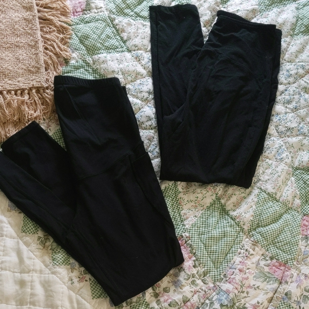 Black Maternity Leggings